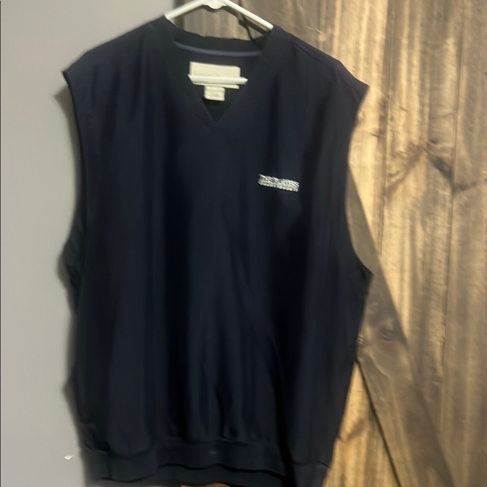 Cutter & Buck Navy Sleeveless Vest